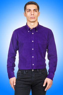 Moda kavramı genç adam