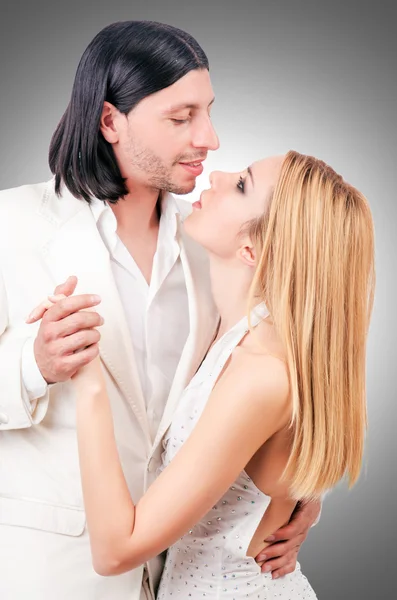 Pair of man and woman in love — Stock Photo, Image