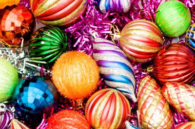 Şenlikli tatil Noel süsleri