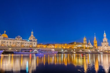 Dresden manzarası, gece