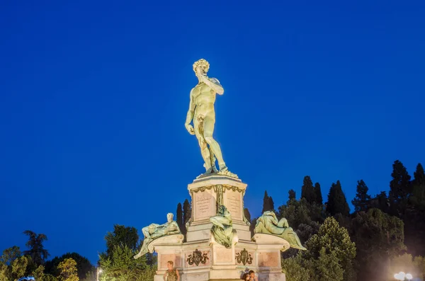 David statue at Michelangelo square — Stock Photo, Image