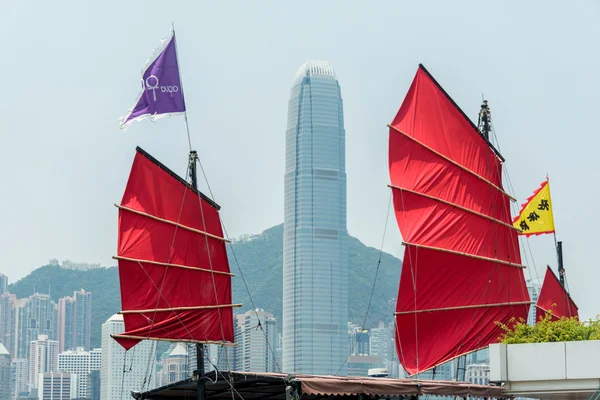 Puerto victoria de Hong kong — Foto de Stock