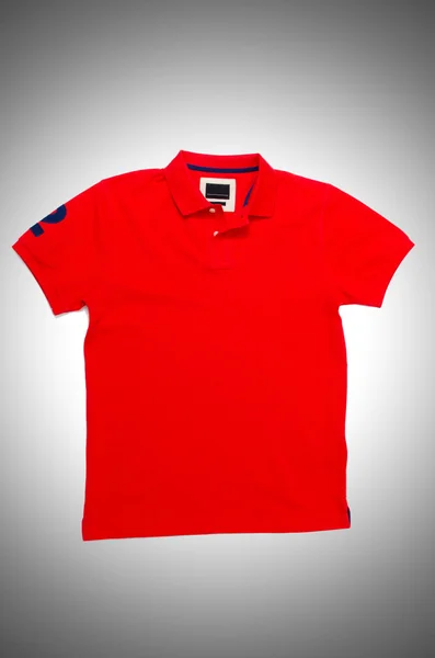 T-shirt Masculina Vermelha — Fotografia de Stock