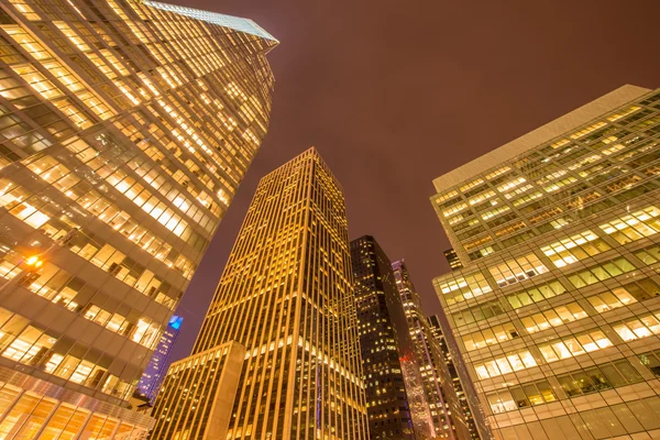 Berömda skyskrapor i new york — Stockfoto