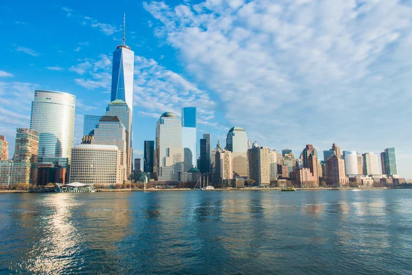 다운 타운 맨하탄 도시 — 스톡 사진