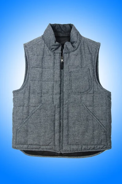 Mannelijke grijze vest — Stockfoto