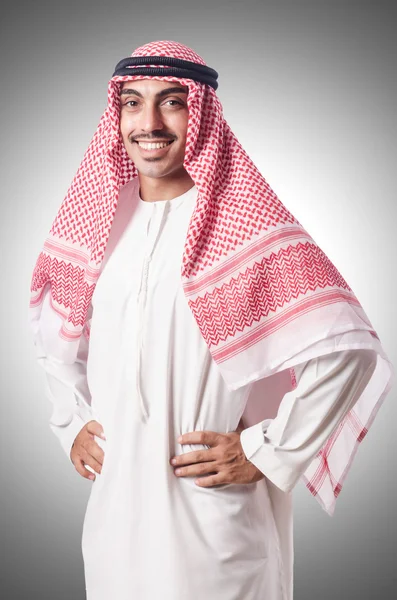 Diversity concept with arab — Stock Photo, Image