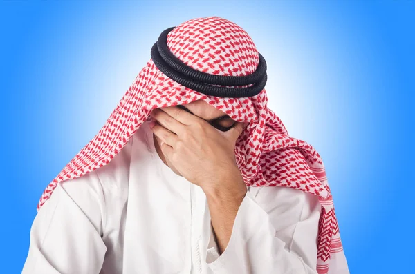 Diversity concept with arab — Stock Photo, Image