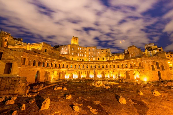 Římské ruines v Římě — Stock fotografie