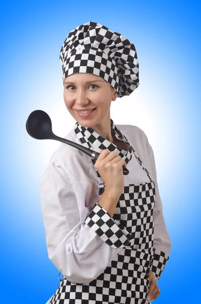 Young woman cook — Stock Photo, Image