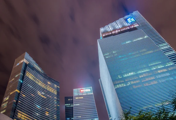 Kancelářské budovy v Singapuru — Stock fotografie