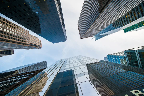 Tall skyscrapers shot — Stock Photo, Image