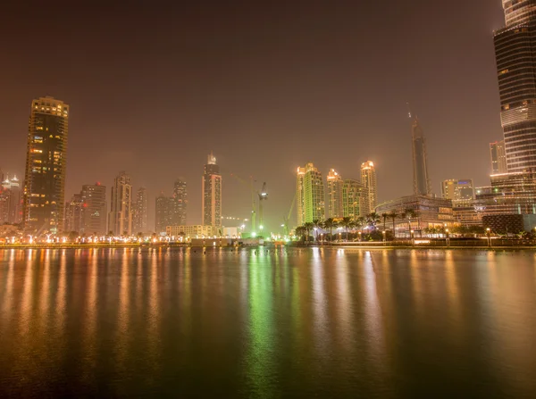 Dubai marina skyscrapers — Stock Photo, Image