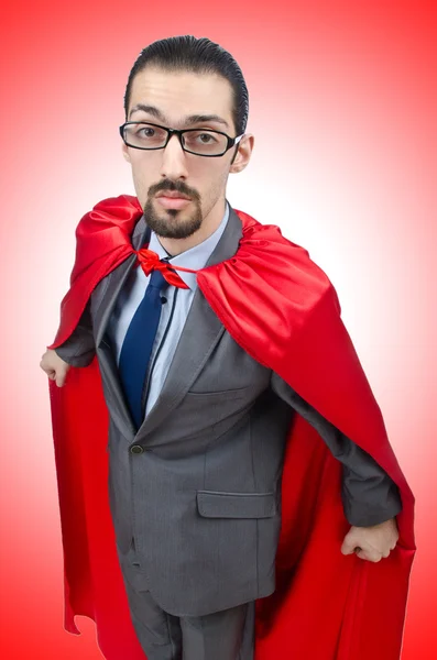 Super człowiek - biznesmen — Zdjęcie stockowe
