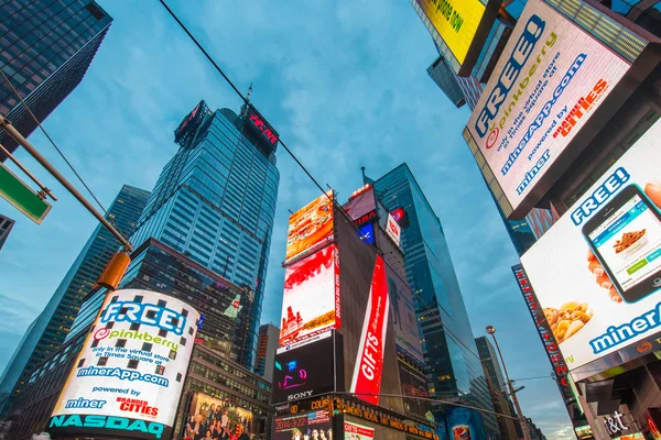 Times Square on December — Stock Photo, Image