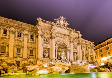 Trevi Çeşmesi Roma 'da