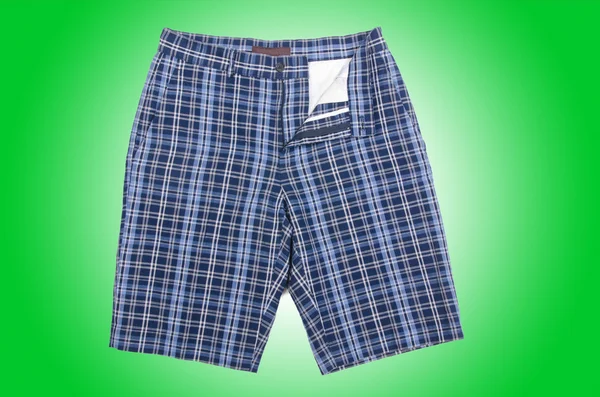 Male shorts isolated on the white background — Stock Photo, Image