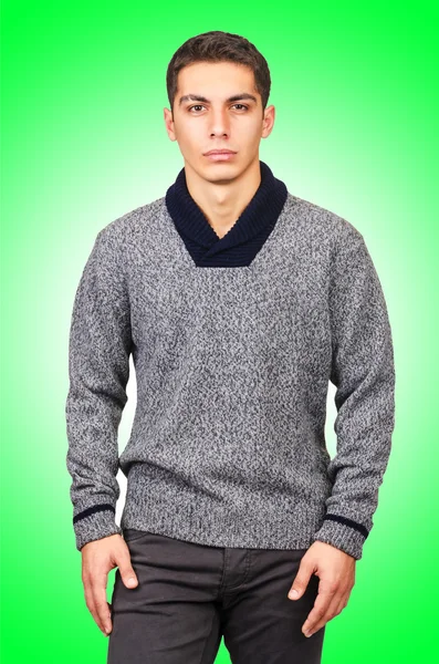 Male casual sweater — Stock Photo, Image