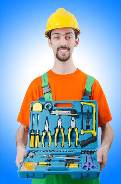 Reparateur in Anzügen in der Industrie — Stockfoto