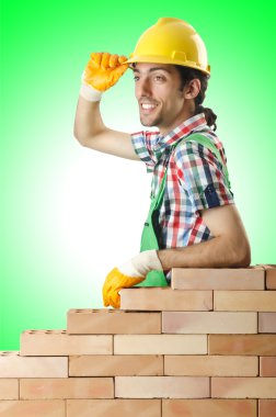 Oluşturucu ve degrade karşı tuğla