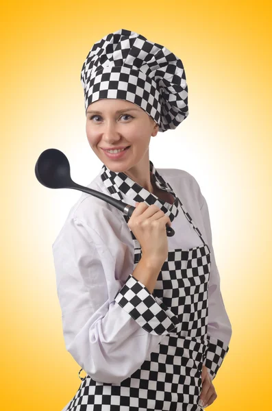 Young woman cook — Stock Photo, Image