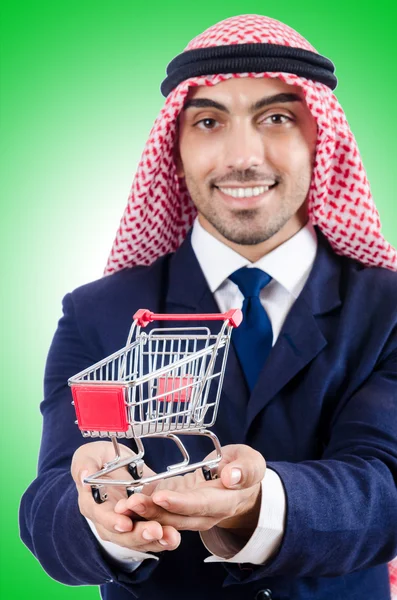 Arabské obchodní muž — Stock fotografie