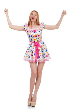 Moda dünyasında genç bir kadın