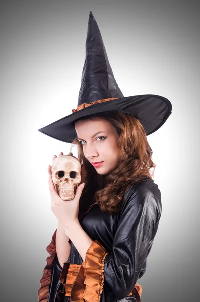 Young Witch woman — Stock Photo, Image