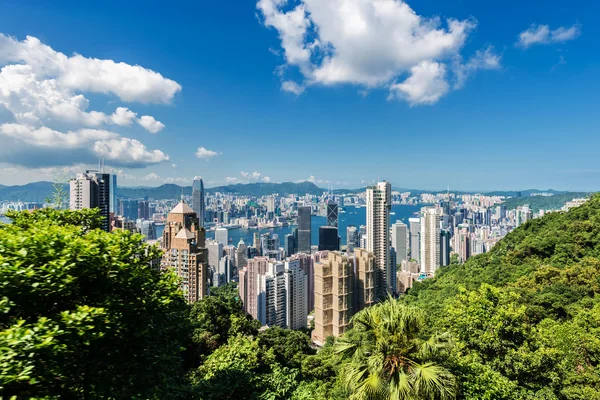 日中の香港の景色 — ストック写真