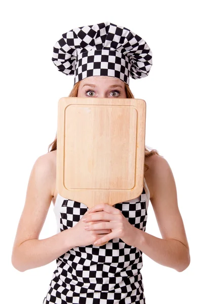 Young Female chef — Stock Photo, Image