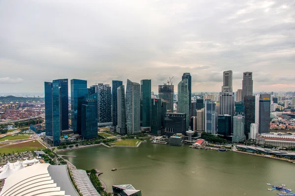 View of Singapore during bright day — Stock Photo, Image