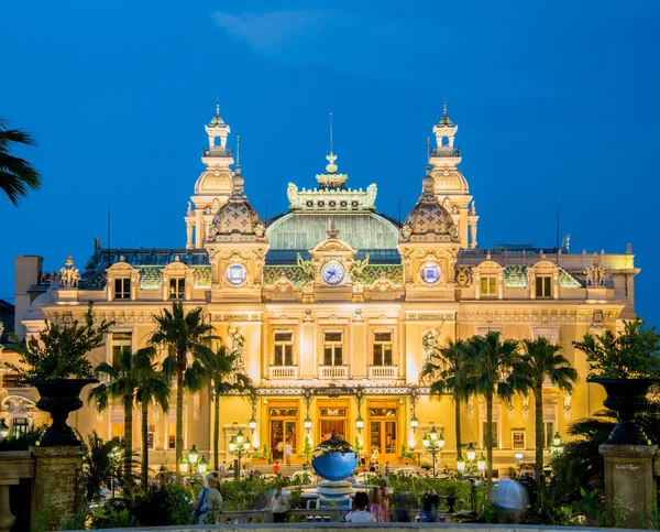 Monaco 'daki Monte Carlo Kumarhanesi — Stok fotoğraf