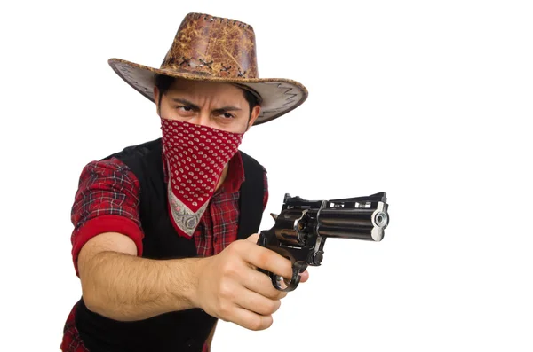 Ung cowboy man — Stockfoto