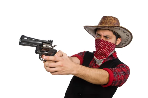 Ung cowboy man — Stockfoto