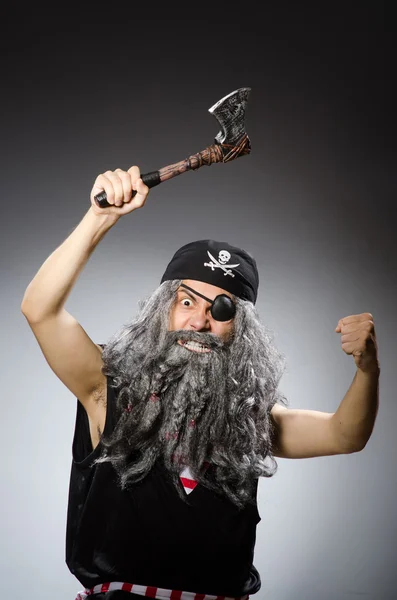 Man in pirate costume — Stock Photo, Image