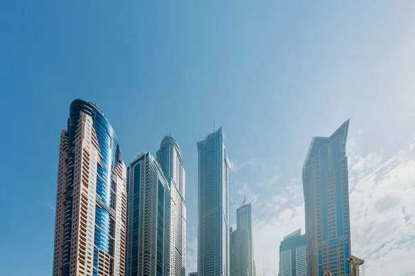 Dubai Marina district in UAE — Stock Photo, Image