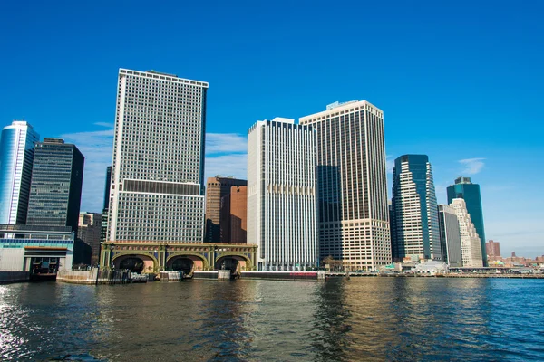 Panorama do centro de Manhattan — Fotografia de Stock