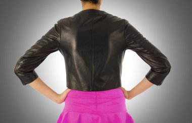 şık ceket modeli izole