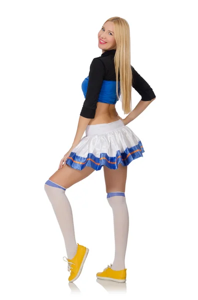 Giovane Cheerleader donna — Foto Stock