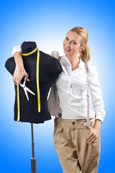 Young Woman tailor — Stock Photo, Image