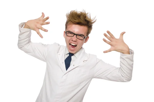 Junge lustige Ärztin — Stockfoto