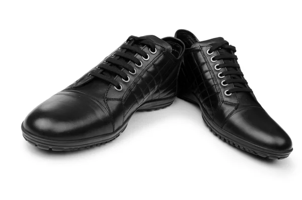 Male shoes on white — Stock Photo, Image