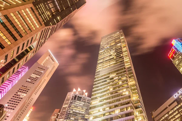 Edifícios de escritórios em Singapura — Fotografia de Stock