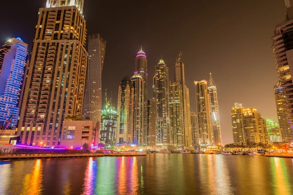 Wieżowce marina Dubai — Zdjęcie stockowe