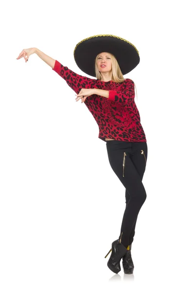 Funny mexican woman — Stock Photo, Image