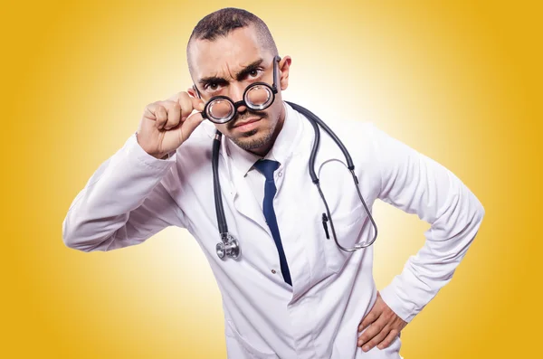 Young Funny doctor — Stock Photo, Image