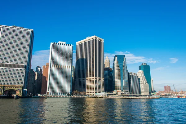 Panorama del centro de Manhattan — Foto de Stock