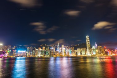 Çin Hong Kong manzarası