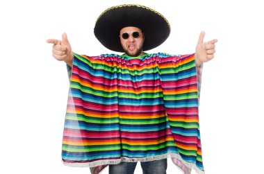 Şapkalı komik Meksika