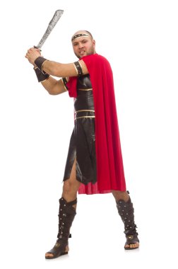 Gladyatör holding kılıç